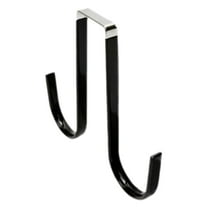 WMGHA Double Side Wreath Hanger Over The Door - Large Wreath Metal Hook for Christmas Wreath Front Door Hanger - Holds 2 Wreaths with This 2 Sided Hanger - Premium Sturdy Metal