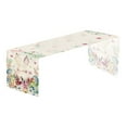 thumbnail image 1 of WMGHA Easter Table Runner Festive Bunny Egg Small Print Vintage Easter Decoration Linen Tablecloth Easter Home Decor Table for Oval Table,Easter Decorations For Home Tablecloth, 1 of 4