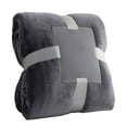 thumbnail image 1 of WMGHA Fleece Blanket for Bed, Soft Warm Blanket for Winter, Thick Blanket Anti-Static, Heavy Blanket Fluffy Cuddly for Sofa Couch Camping Travel, Fleece 50x80 Inch, 1 of 1
