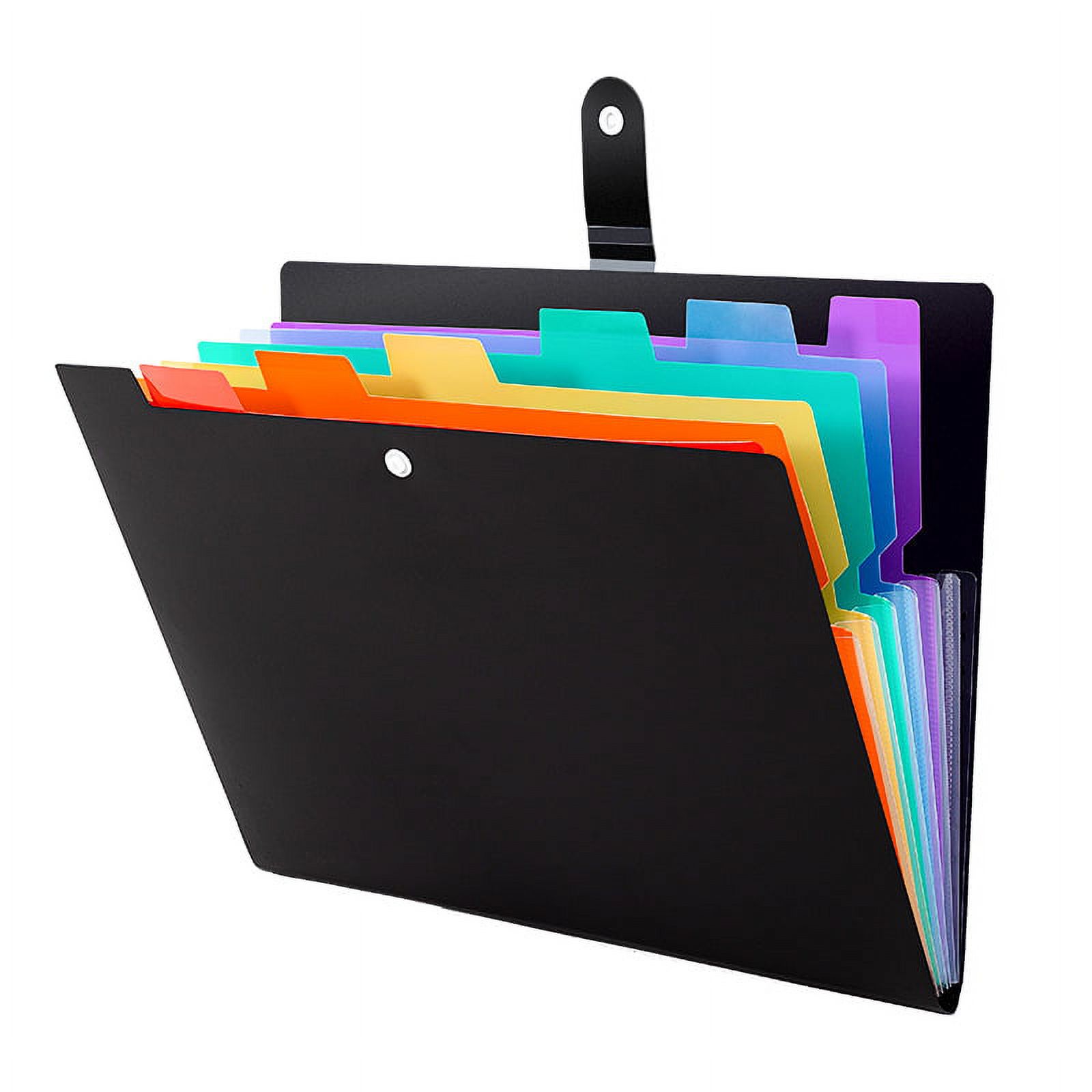 WMGHA Folders with Pockets, 7 Pockets Expanding File Folders Accordion ...