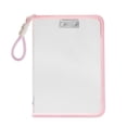 thumbnail image 1 of WMGHA Mesh File Bags With Zipper Closure And Handle | Clear Document Folders Organizer With Clamp Metal Clips | Portfolio Storage For Schoolhome Office | Durable Folder Bags For Paper Management, 1 of 8