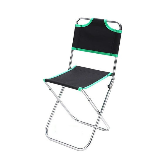 WMGHA Portable Camping Chair - Lightweight Folding Chair for Camping - Camp Chair Outdoor Adventures,Collapsible Anti-Slip Padded Oxford Cloth Stool for Beach, Fishing, Gardening, Picnic