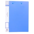 thumbnail image 1 of WMGHA Punchless Clamp Binder, Ringless Binder Holds 100 Letter Size Pages, Documents, 9.3x12 inches Folder with Metal Clip for Home or Office, Transparent Acid-Free Poly, 1 of 9