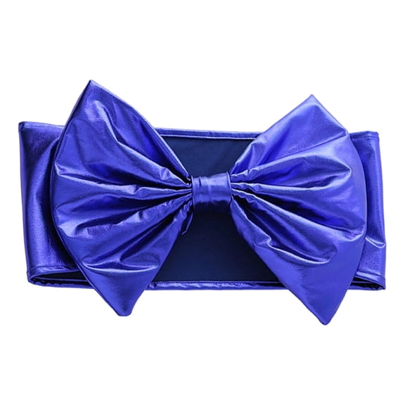 WMGHA Satin Chair Bow Sash Red Elegant Ribbon Tie Bows Back Sash Universal Chair Covers Ribbons Ties for Wedding Reception Banquet Events Decoration Party Supplies
