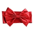 thumbnail image 1 of WMGHA Satin Chair Bow Sash Red Elegant Ribbon Tie Bows Back Sash Universal Chair Covers Ribbons Ties for Wedding Reception Banquet Events Decoration Party Supplies, 1 of 9