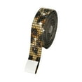 thumbnail image 1 of WMGHA Self-Adhesive Crystal Rhinestone Ribbon, Diamond Bling Ribbons with Rhinestones Sticker for Arts Crafts Wedding Birthday Party DIY Event Car Phone Decoration(Leopard Print,1 Roll), 1 of 2