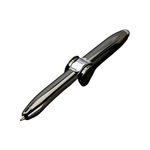 WMGHA Spinning Fidget Pen Fidget Ballpoint Pen Metal Writing Tool, Multi Functional Cool Anxiety Gift Help Stress Reducer Thinking Ballpoint Rotating Anti Stress Anxiety Gift for Business