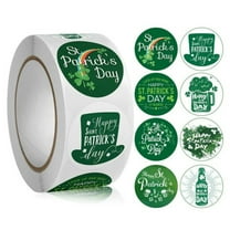 176 Pcs St. Patrick's Day Stickers | Shamrock & Clover Decals For Party Decor, Labels, Crafts