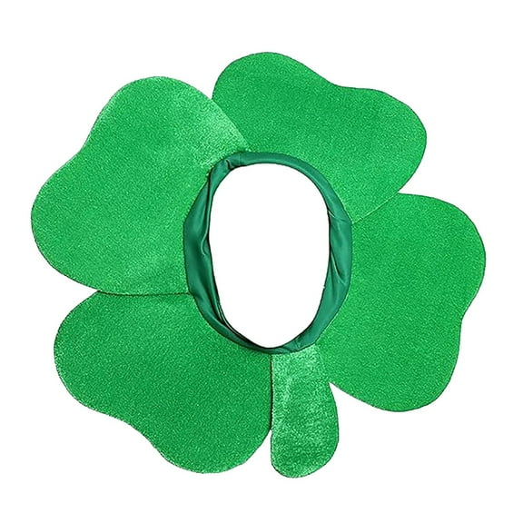 WMGHA St Patricks Day Irish 4 Leaf Clover Hat for Adults – Ireland Shamrock Hat Sports,St. Patrick's Day Green Shamrock Top Hat Green Stovepipe Hat for Party Supply