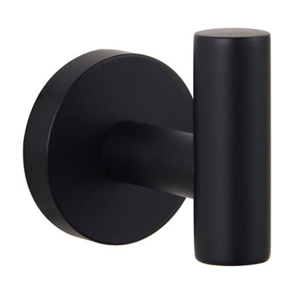 WMGHA Suction Cup Hooks, Removable Shower Hooks for Inside Shower – Towel Hooks for Bathroom Window Glass Mirror Tile, Bath Robe Looafh Hook for Hanging – Waterproof & Rustproof, Black