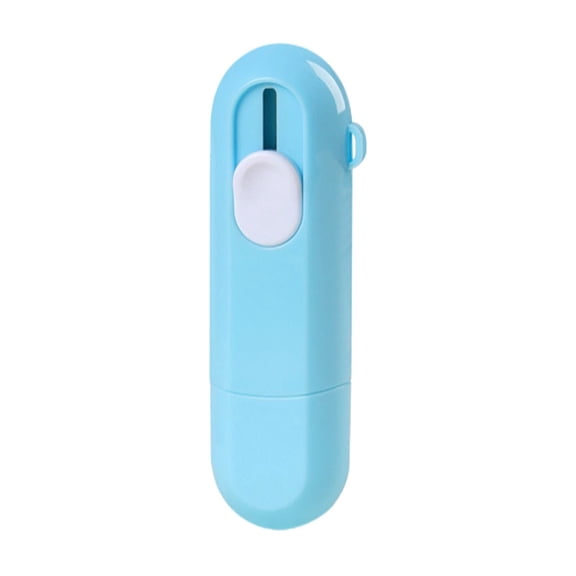 WMGHA Thermal Paper Privacy Wipe Box Cutter - 2 in 1 Thermal Label Eraser with Box Cutter Knife for One Smear Printed Text Covering - Liquid Redacting Marker with Small Blade
