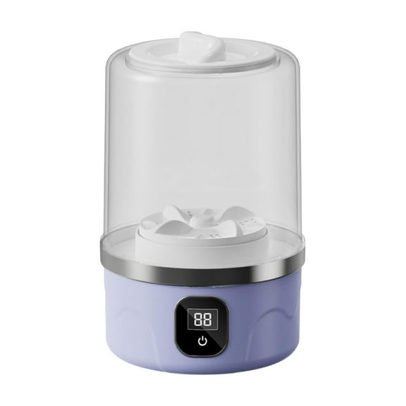 WMGHA Underwear Washer,Portable Mini Washing Machine,2025 Upgraded Mini Washings Machines,Rechargeable Cordless Washing-Machine, Laundry Cup for Bra,Underwear,Socks,3000mAh Wireless Power