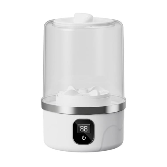 WMGHA Underwear Washer,Portable Mini Washing Machine,2025 Upgraded Mini Washings Machines,Rechargeable Cordless Washing-Machine, Laundry Cup for Bra,Underwear,Socks,3000mAh Wireless Power