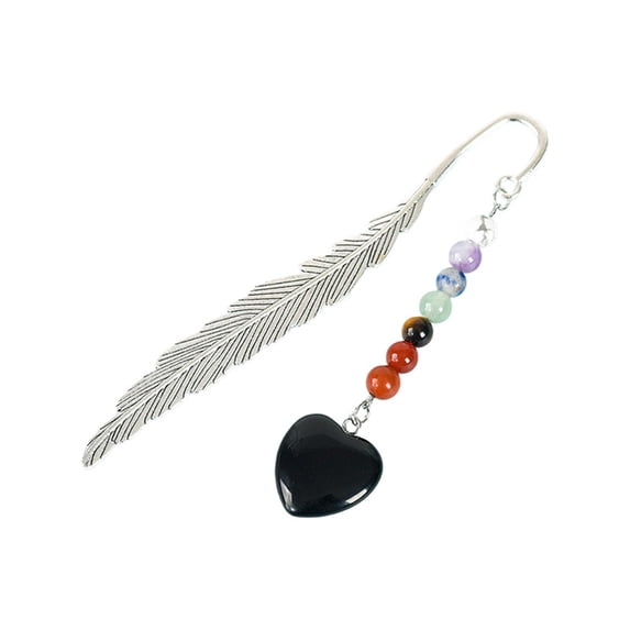 WMGHA Vintage Metal Feather Bookmarks with Tassels and Beaded for Adults and ππΆπ±π,Perfect ππΆπ±π Office School Reading and Gifts and Collections,Ideal Gift for Reader, Woman and ππΆπ±π