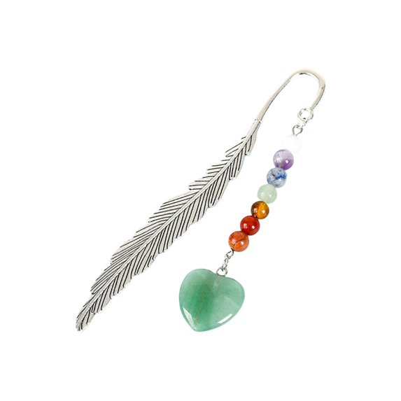 WMGHA Vintage Metal Feather Bookmarks with Tassels and Beaded for Adults and ππΆπ±π,Perfect ππΆπ±π Office School Reading and Gifts and Collections,Ideal Gift for Reader, Woman and ππΆπ±π
