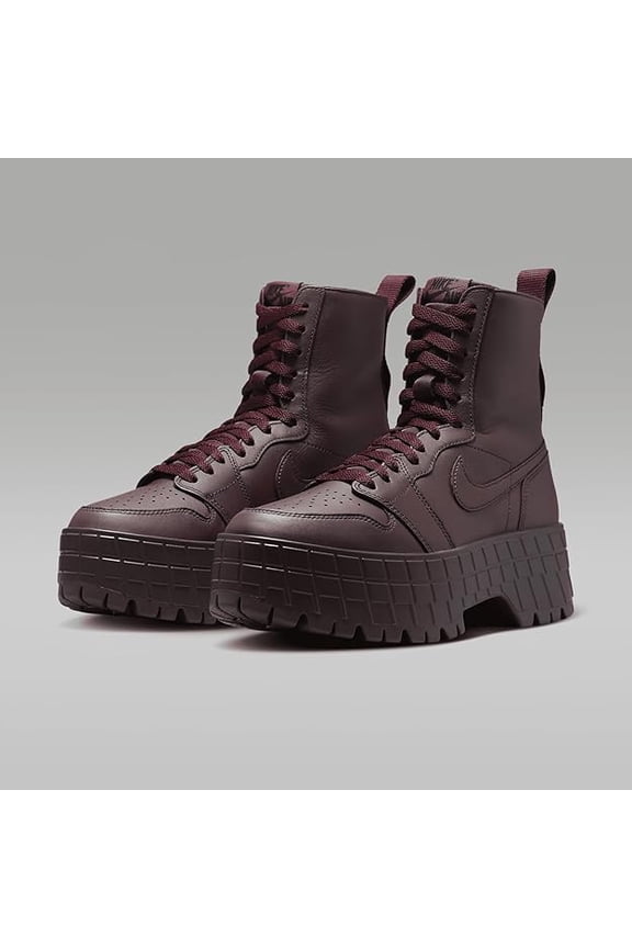 WMNS Nike Air Jordan 1 HI Brooklyn Legend Burgundy Crush Boot FJ5737 Size 6 NEW