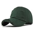 thumbnail image 1 of WMNTST Unisex Baseball Caps Adjustable Curved Brim Caps Ripped Distressed Casual Outdoor Daily Dad Hat, 1 of 2