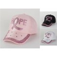 thumbnail image 1 of WMNTST Women's Rhinestone Baseball Cap Cancer Awareness Ribbon All-Season Cap Sparkly Classic Athletic Leisure Dad Hat, 1 of 5
