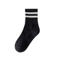 thumbnail image 1 of WMNTST Womens Above-Ankle Socks Striped Daily Sock Soft Trendy Classic Casual Sports Leisure Hosiery, 1 of 3