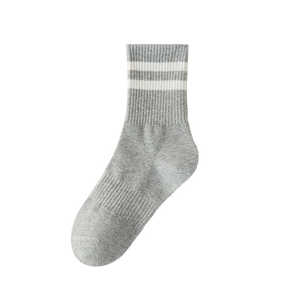 WMNTST Womens Above-Ankle Socks Striped Daily Sock Soft Trendy Classic Casual Sports Leisure Hosiery