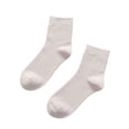 thumbnail image 1 of WMNTST Womens Ankle Socks Wicking Comfort Sock Soft Pure Color Minimalist Everyday Wear Sock, 1 of 3