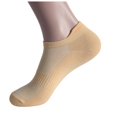 thumbnail image 1 of WMNTST Womens Low Cut Socks Summer Sports Socks Breathable Mesh Running Sock Solid Color Athletic Sock, 1 of 5