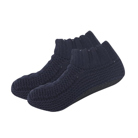 WMNTST Womens Low Cut Socks With Grips Warm Thermal Indoor Slipper Socks Winter Home Relaxation Sock