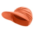 thumbnail image 1 of WMNTST Womens Sun Hats Wide Brim Beach Sun Visor Solid Color Outdoor Breathable Adjustable Travel Hat, 1 of 6