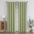 thumbnail image 1 of Chyhomenyc Sage Green Blackout Curtains 84 Inches Long, Thermal Insulated Energy Saving Solid Soft Privacy Rod Pocket Window Curtains for Living Room Bedroom, Each 40Wx84L Inch, 2 Panels, 1 of 8