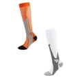 thumbnail image 1 of WMQPNNS 2 Pairs Compression Socks for Men and Women, Cycling Long Mid Calf Football Socks for Outdoor Running Sports Activities (2 Pairs-B, XXL), 1 of 3