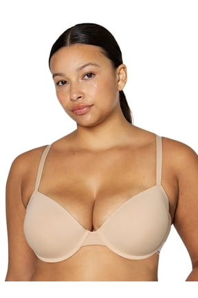 fresh collection by Fruit of the Loom Women's Cotton Demi Push-Up Bra