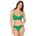 thumbnail image 1 of fresh collection by Fruit of the Loom Women's Seamless Cami Bralette and Bikini Underwear Set, 1 of 7