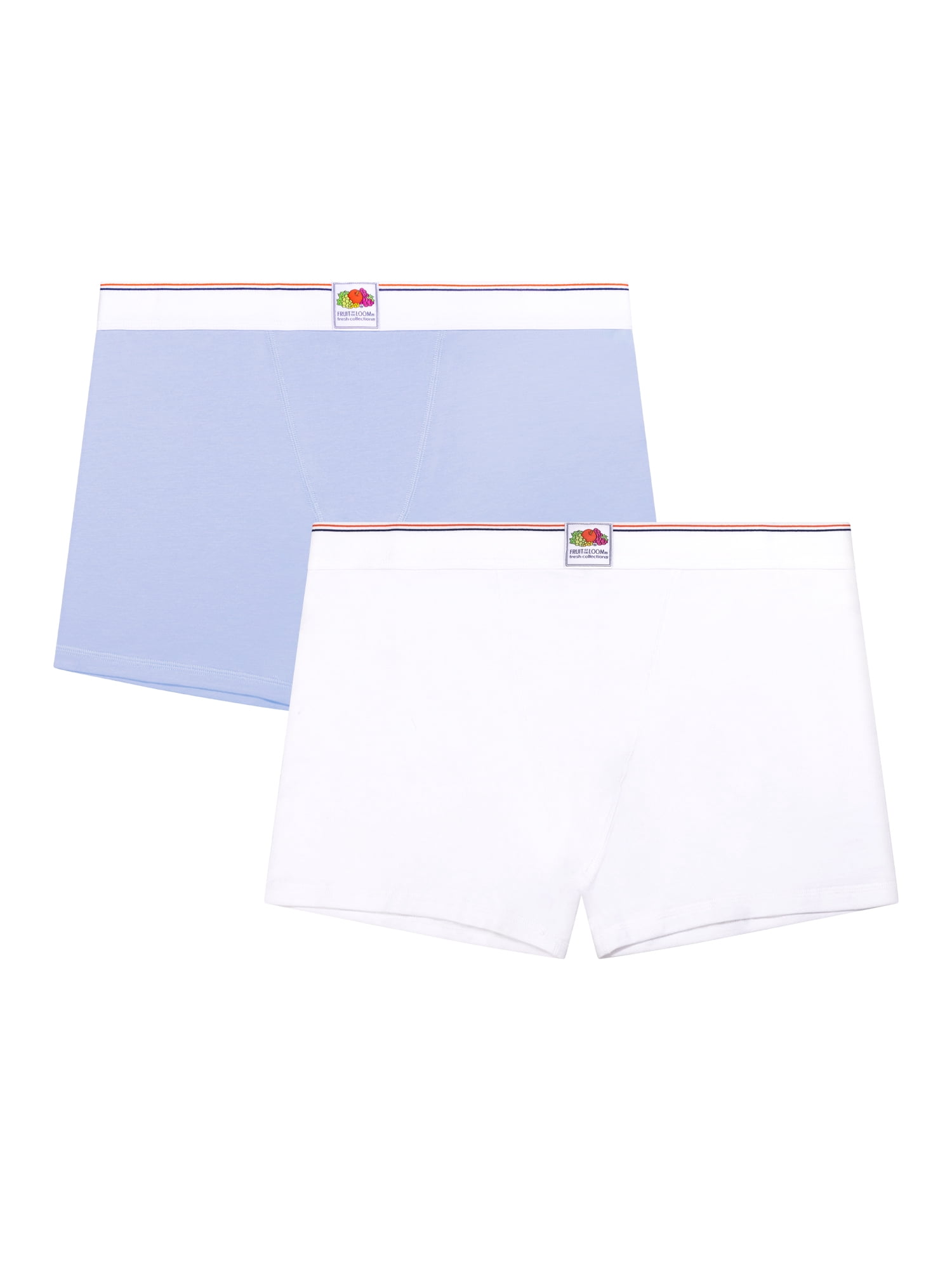 fresh collection by Fruit of the Loom Women's Cotton Boxer Brief 2-pack