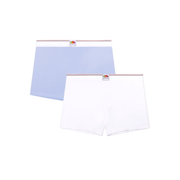 fresh collection by Fruit of the Loom Women's Cotton Boxer Brief 2-pack