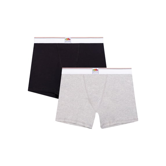 fresh collection by Fruit of the Loom Women's Cotton Boxer Brief 2-pack