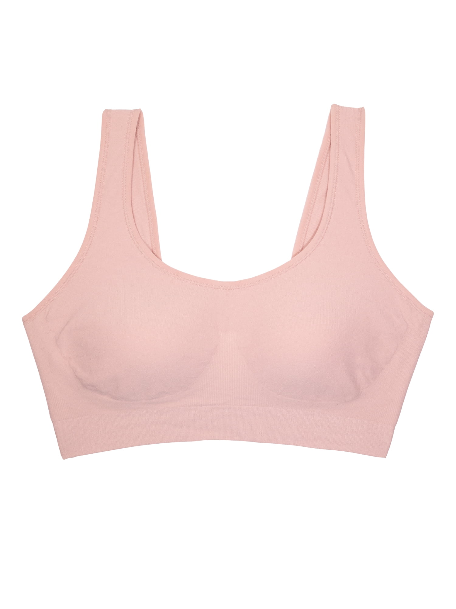 Fruit of the Loom Women's Built Up Seamless Wireless Comfort Bra, Style FT919PK1, Sizes S to 2X