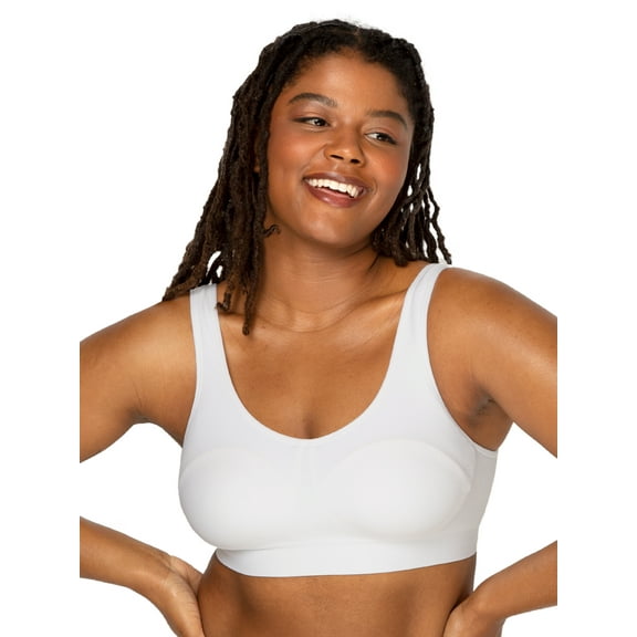 Fruit of the Loom Women's Built Up Seamless Wireless Comfort Bra, Style FT919PK1, Sizes S to 2X