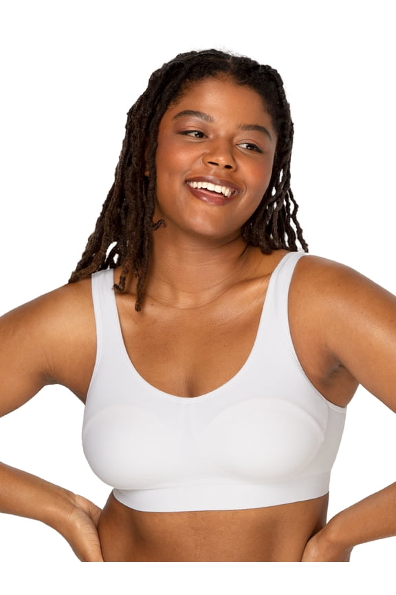 Women's Built Up Seamless Wireless Comfort Bra, Style FT919PK1, Sizes S to 2X