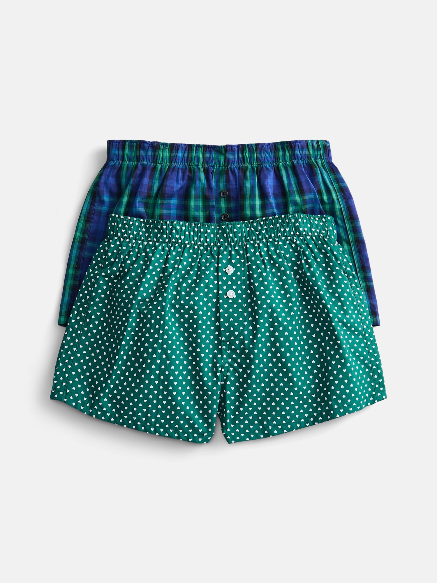 Weekend Academy Girls Cotton Blend Boxer Shorts, 2-Pack, Sizes XS-XXL
