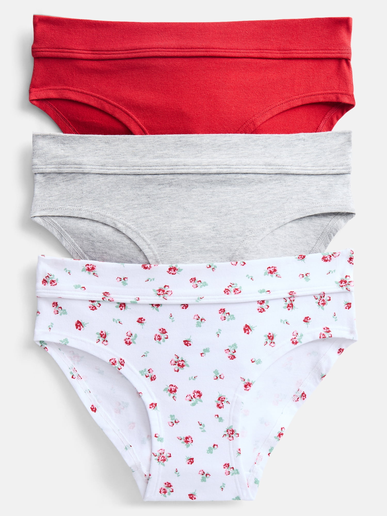 Weekend Academy Girls 3Pk Brief, Sizes XS to XXL