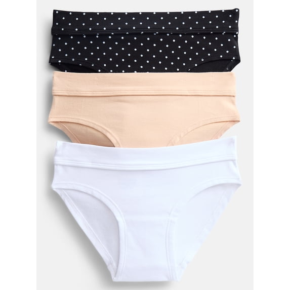 Weekend Academy Girls 3Pk Brief, Sizes XS to XXL