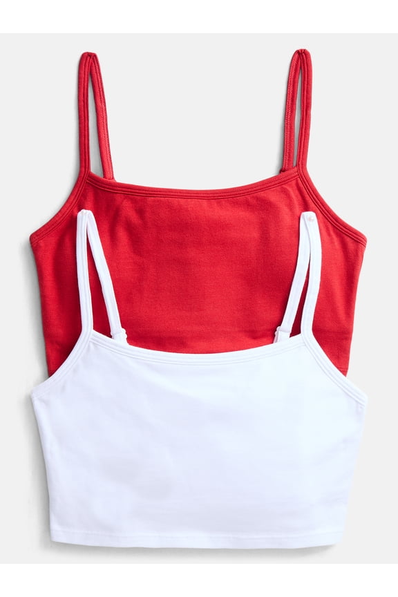 Girls 2Pk Cotton Strectch Brami, Sizes XS to XXL