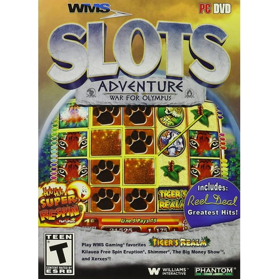 WMS Slots Adventure: War for Olympus