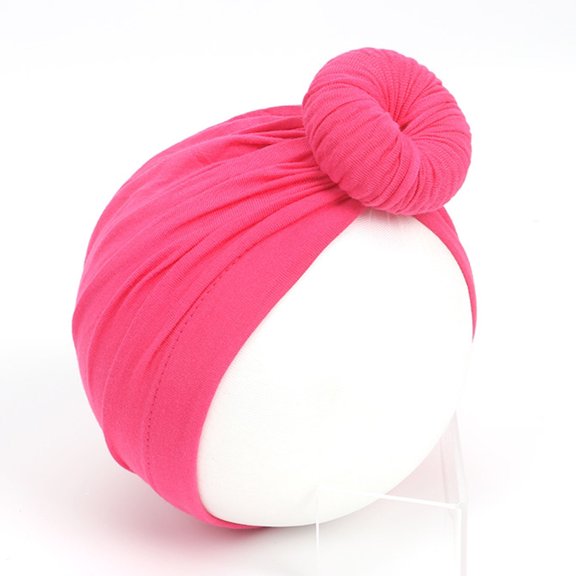 WMTBSRSW Baby Hats Newborn Baby Turban with Bow Knot Infant Boys Girls Hospital Hat Toddler Kid Knotted Head Wrap