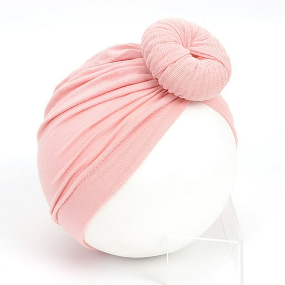 WMTBSRSW Baby Hats Newborn Baby Turban with Bow Knot Infant Boys Girls Hospital Hat Toddler Kid Knotted Head Wrap