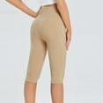 thumbnail image 1 of WMTBSRSW Biker Shorts Women Tummy Control High Waisted Workout Shorts Knee Length Casual Summer Gym Running Yoga Leggings with Pockets, 1 of 9