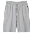 thumbnail image 1 of WMTBSRSW Girl Hawaii Beach Shorts Solid Bermuda Knee Length Pant Elastic Waist Comfortable Breathable Cotton Shorts, 1 of 6