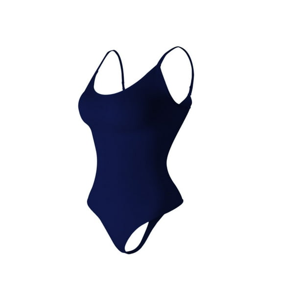 WMTBSRSW Plus Size Bodysuits for Women Solid Stretchy Butt Lifting Shapewear Bodysuit Lightwieght Tummy Control Seamless Body Shaper for Dresses