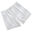 thumbnail image 1 of WMTBSRSW Girls' Boyshorts Underwear Solid Color Soft Seamless Long Leg Boy Shorts Safty Shorts for Under Dress Lace Trim Playground Shorts for Teens Girls (7-18), 1 of 1