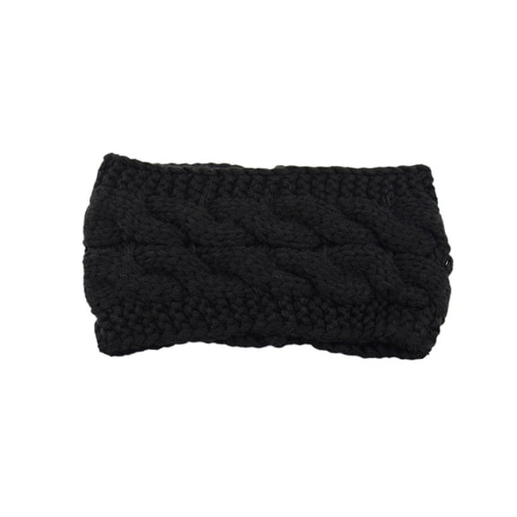 WMTBSRSW Headbands for Women Winter Warm Cable Knit Ear Warmer Thick Head Wrap Fuzzy Fleece Lined Headband Gifts